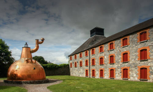 The exterior of Redbreast Distillery